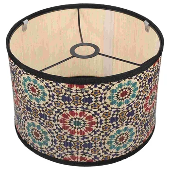 Dekoratyvinė tapyba Šviestuvų gaubtas Vintažinio stiliaus šviestuvai stalo stalui Bambuko aksesuarai Statinė