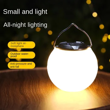 Mini lauko kempingo lempa USB įkrovimo kempingo lemputė LED itin ryškus avarinis baldakimu apšvietimas 2600mAh kempingo šviesos palapinės lempa