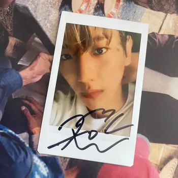 Baek-Hyun Byun BaekHyun Parašo nuotrauka ranka pasirašyta Lomo kortelė Nuotraukų gerbėjų kolekcija Dovana