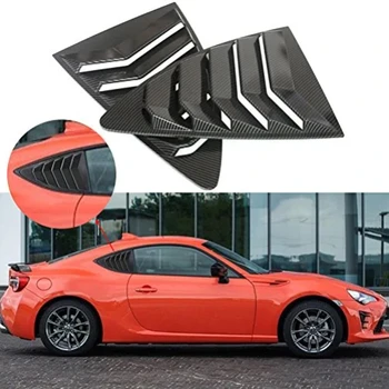 LAICY for Toyota 86 GT86 17-20 for Subaru BRZ 13-20 Scion FR-S 13-16 Car Racing Rear Side Window Vent Louvers Spoiler Panel ABS